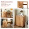 Folding Sewing Craft Table Shelf Storage Cabinet Perfect for Home Furniture